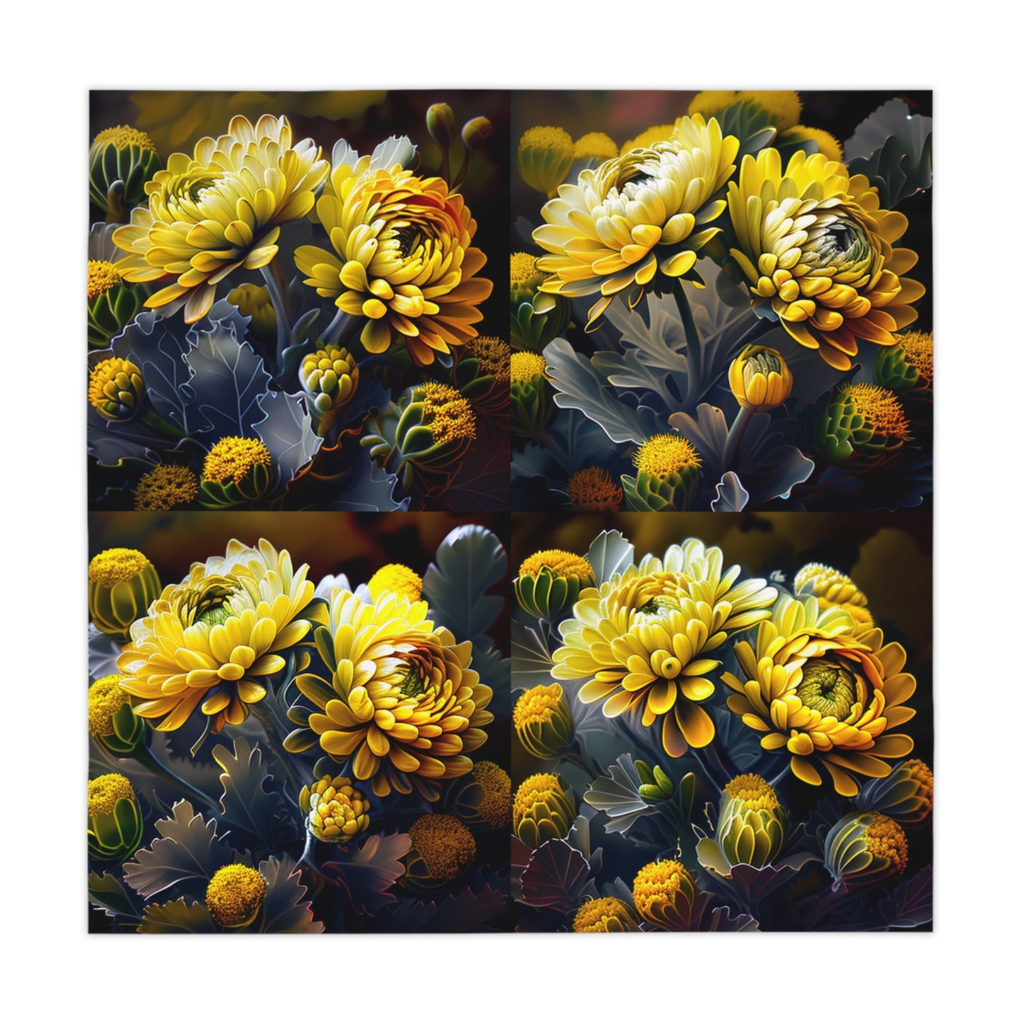 Tablecloth Yellow Hermosas Flores Amarillas 5