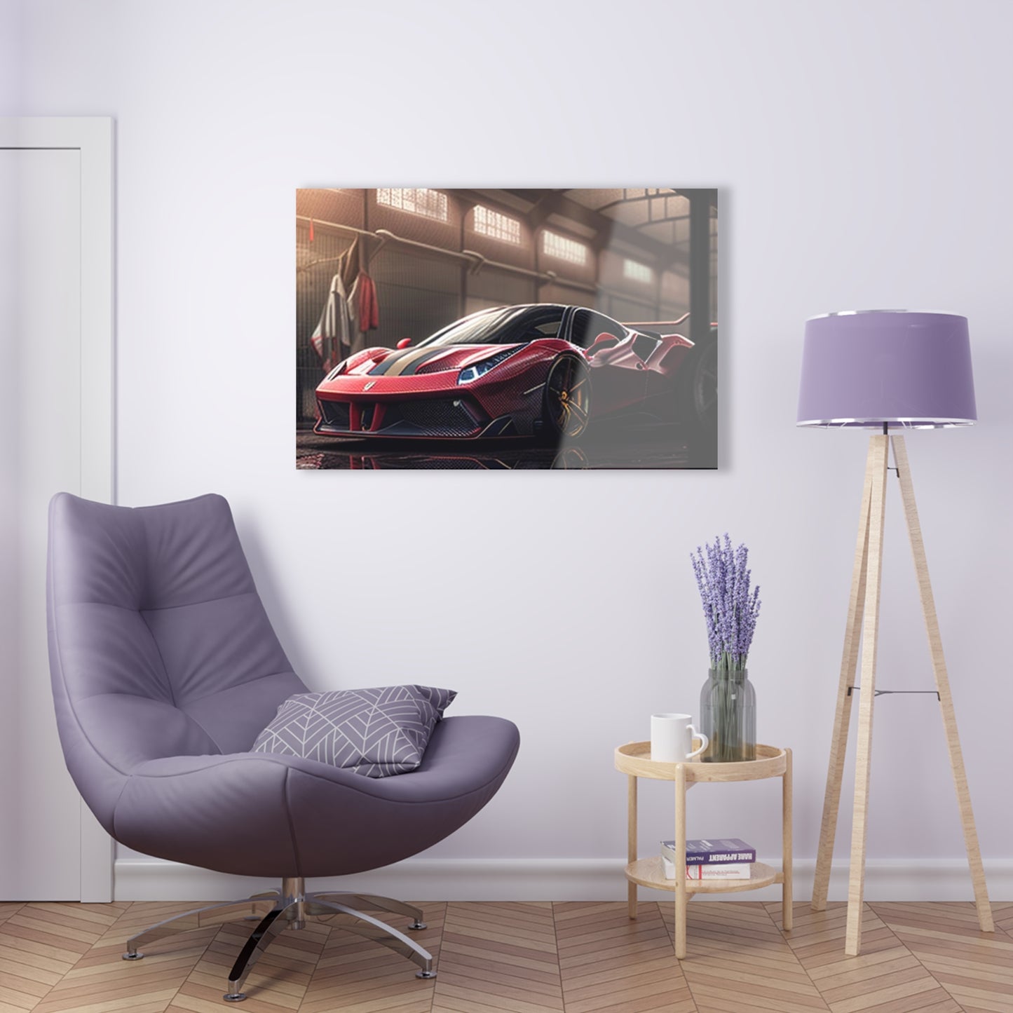 Acrylic Prints Ferrari Hyper 4