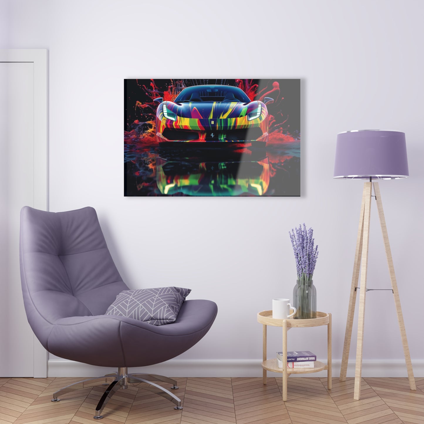 Acrylic Prints Ferrari Fusion Water 1