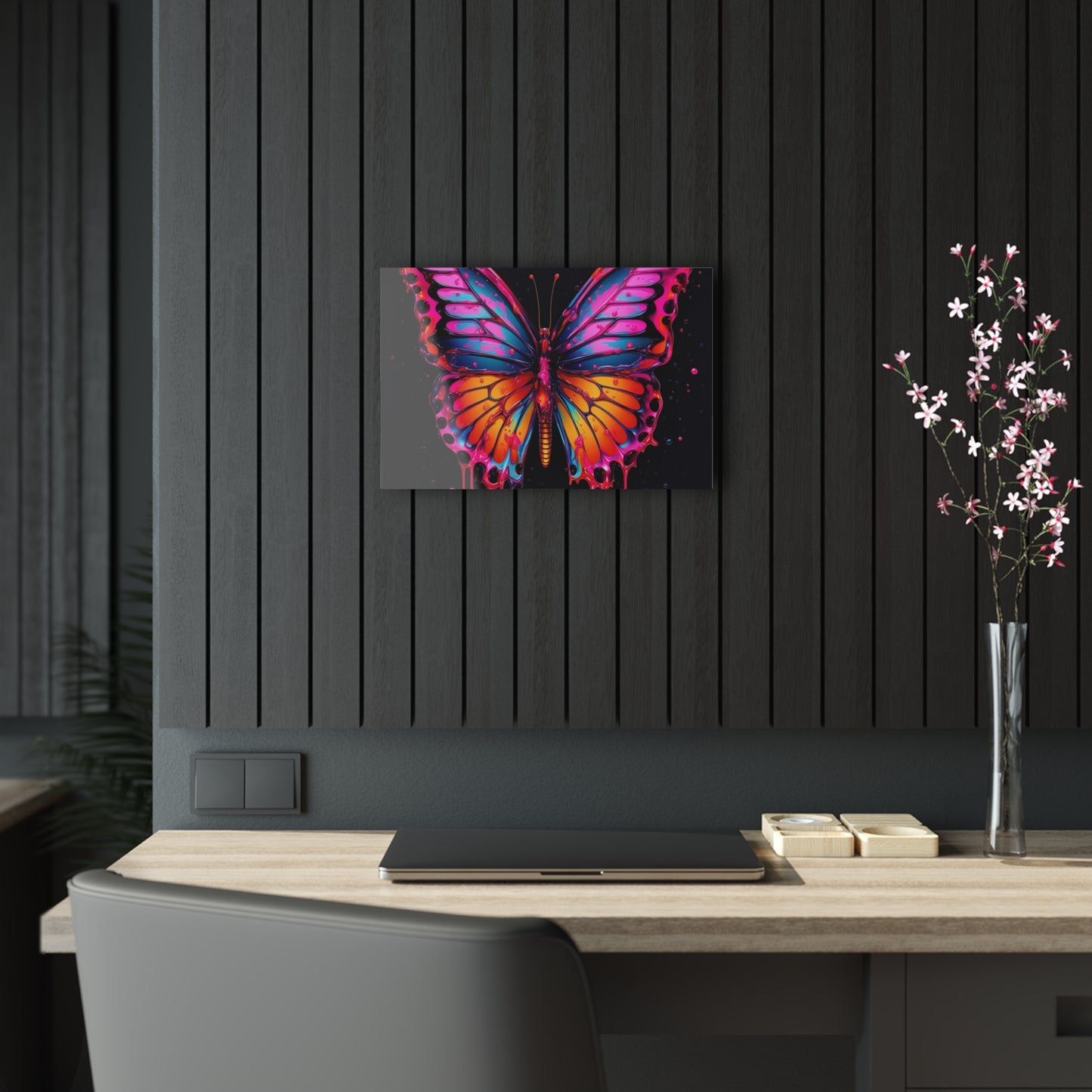 Acrylic Prints Pink Butterfly Flair 1