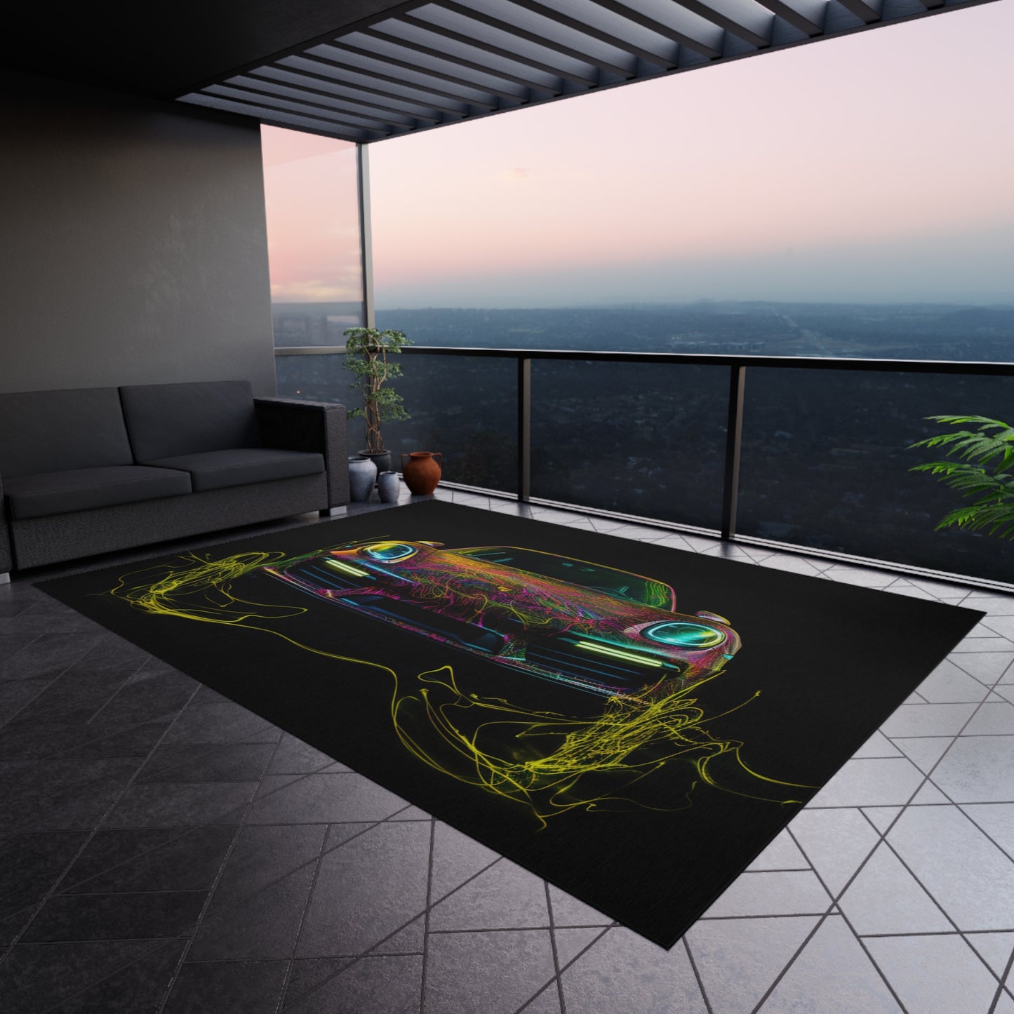 Outdoor Rug  Porsche Flair 2