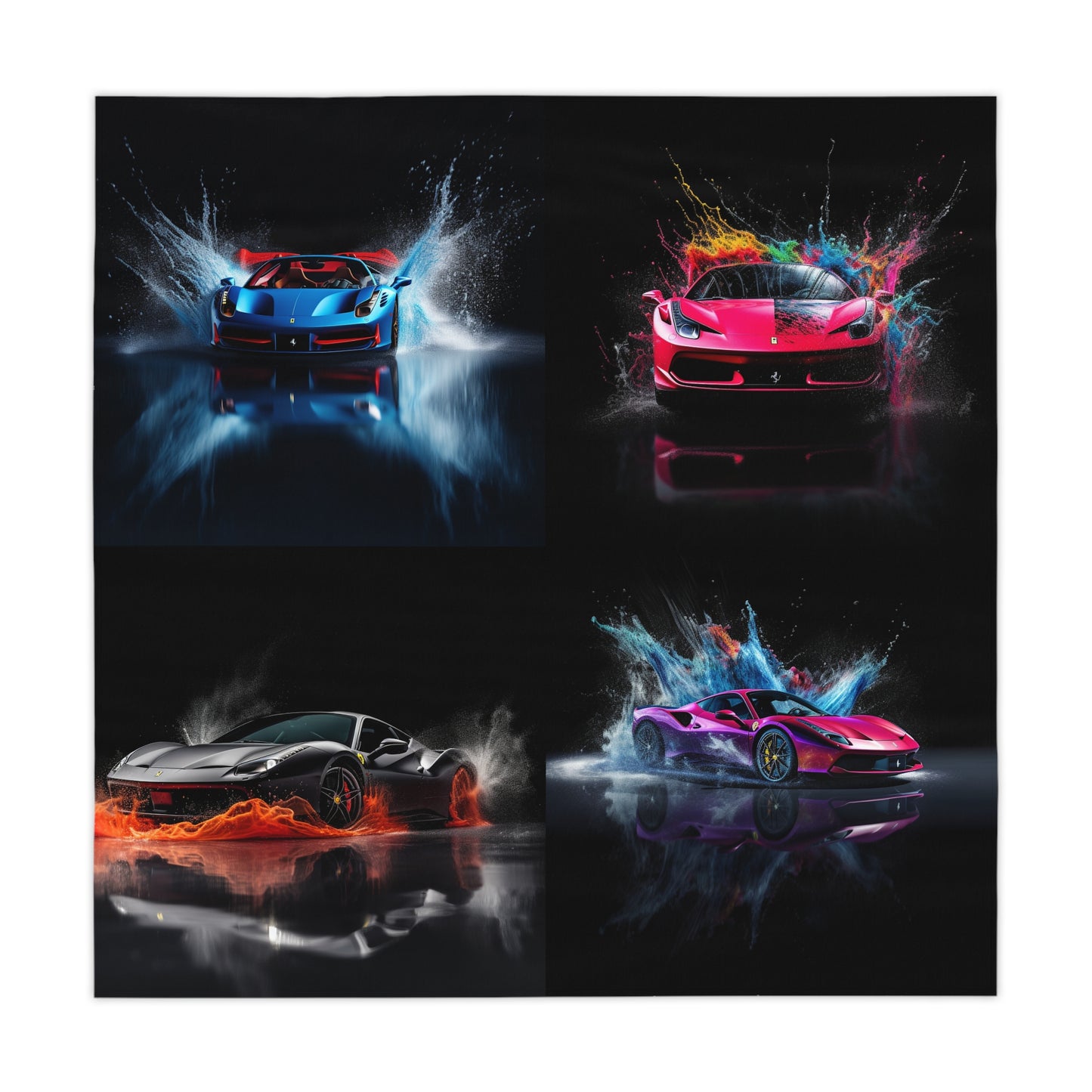 Tablecloth Ferrari Water Splash 5