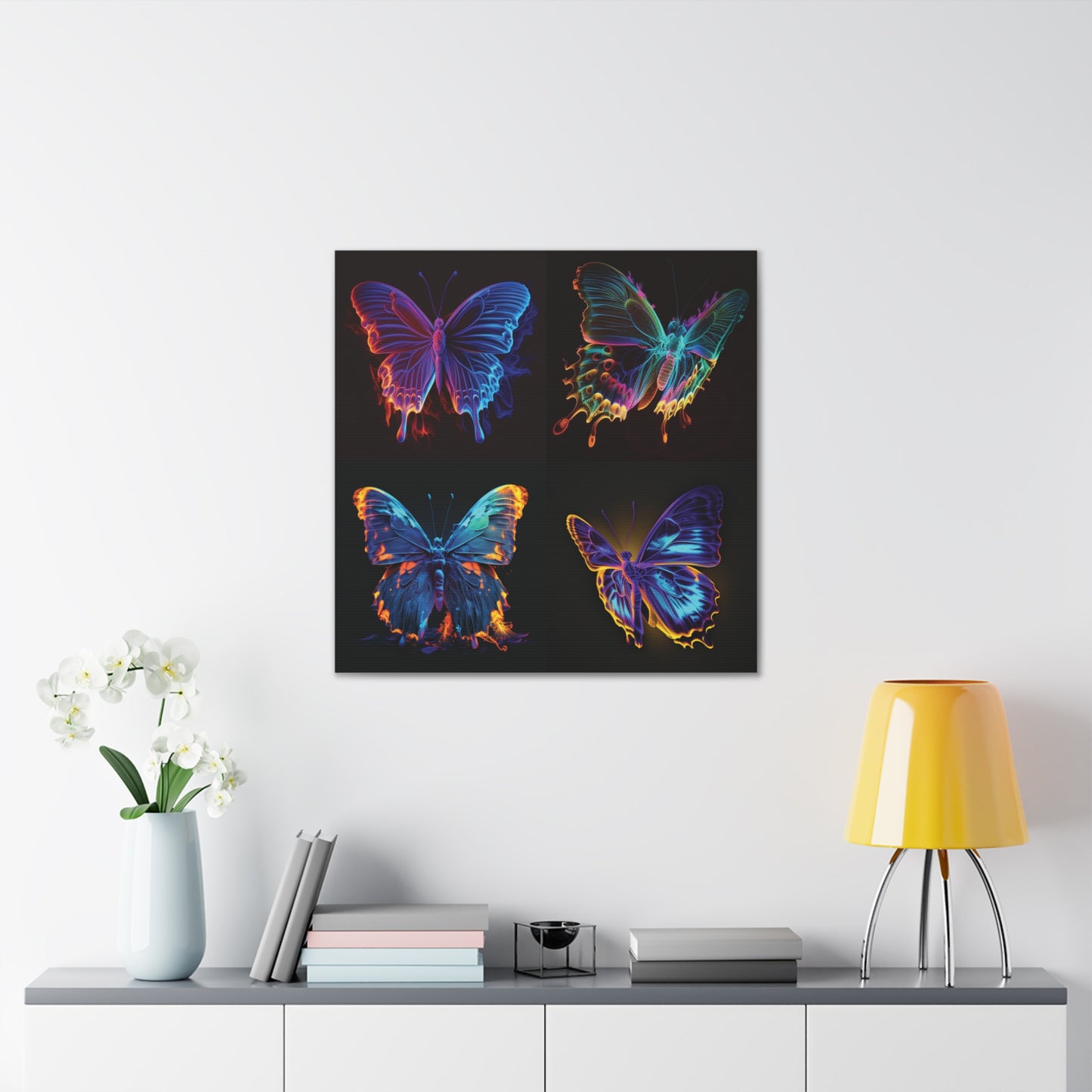 Canvas Gallery Wraps Thermal Butterfly 5