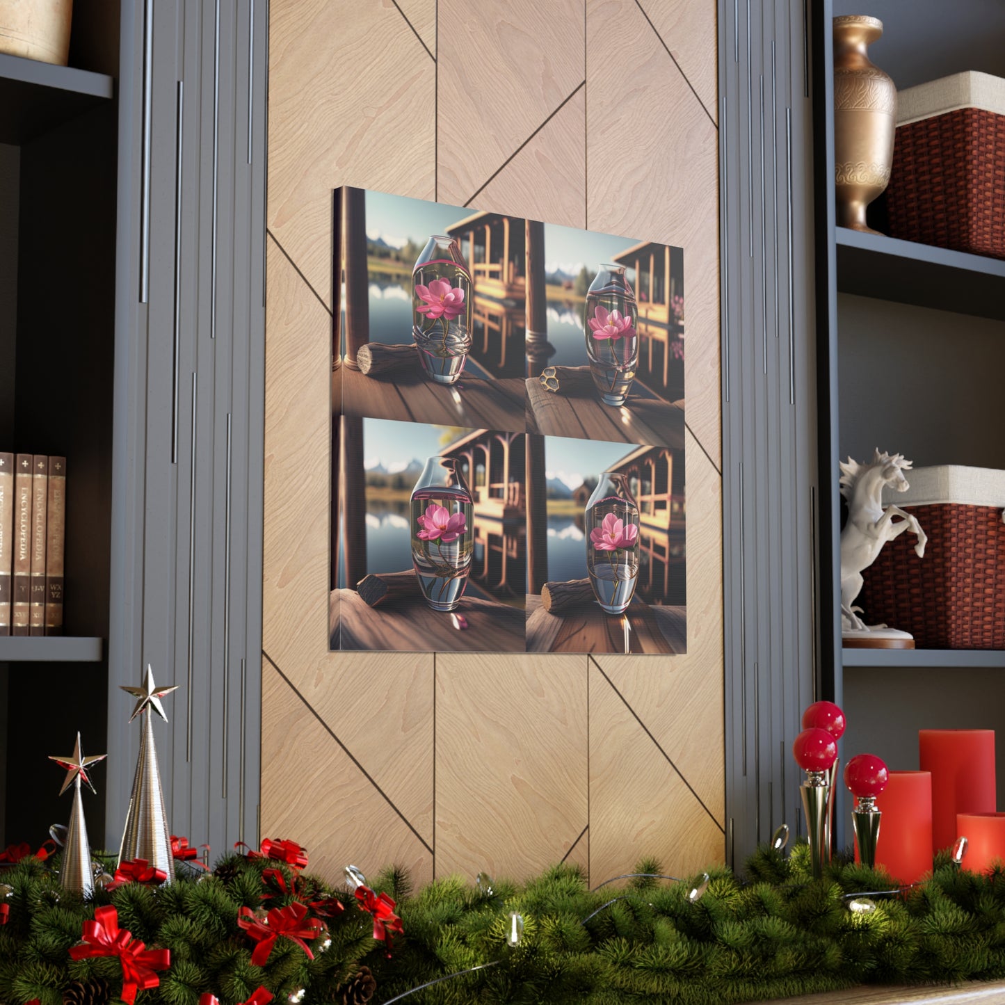 Canvas Gallery Wraps Pink Magnolia 5