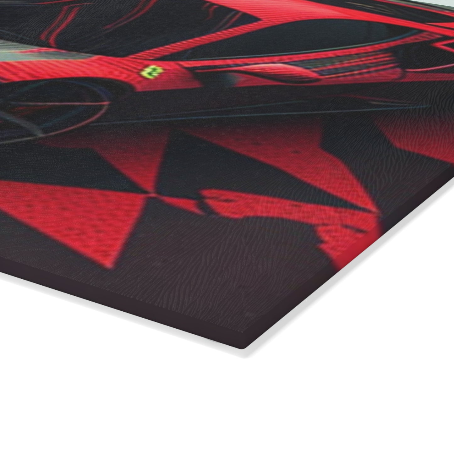 Glass Cutting Board Ferrari Hyper 2