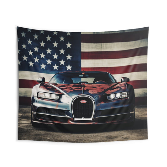 Indoor Wall Tapestries Bugatti Flag 3