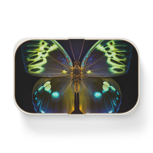 Bento Lunch Box Neon Hue Butterfly 1