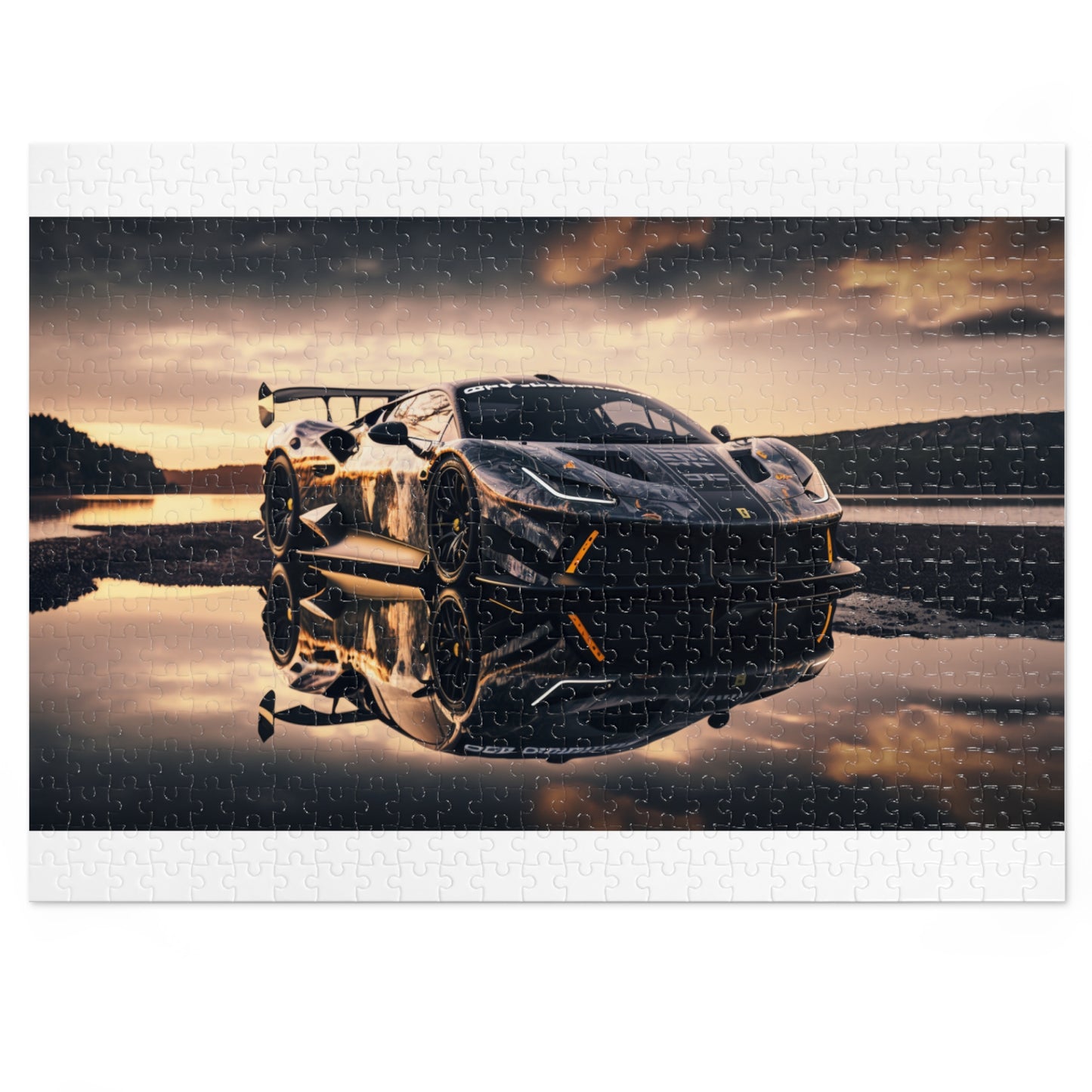 Jigsaw Puzzle (30, 110, 252, 500,1000-Piece) Ferrari Lake 2