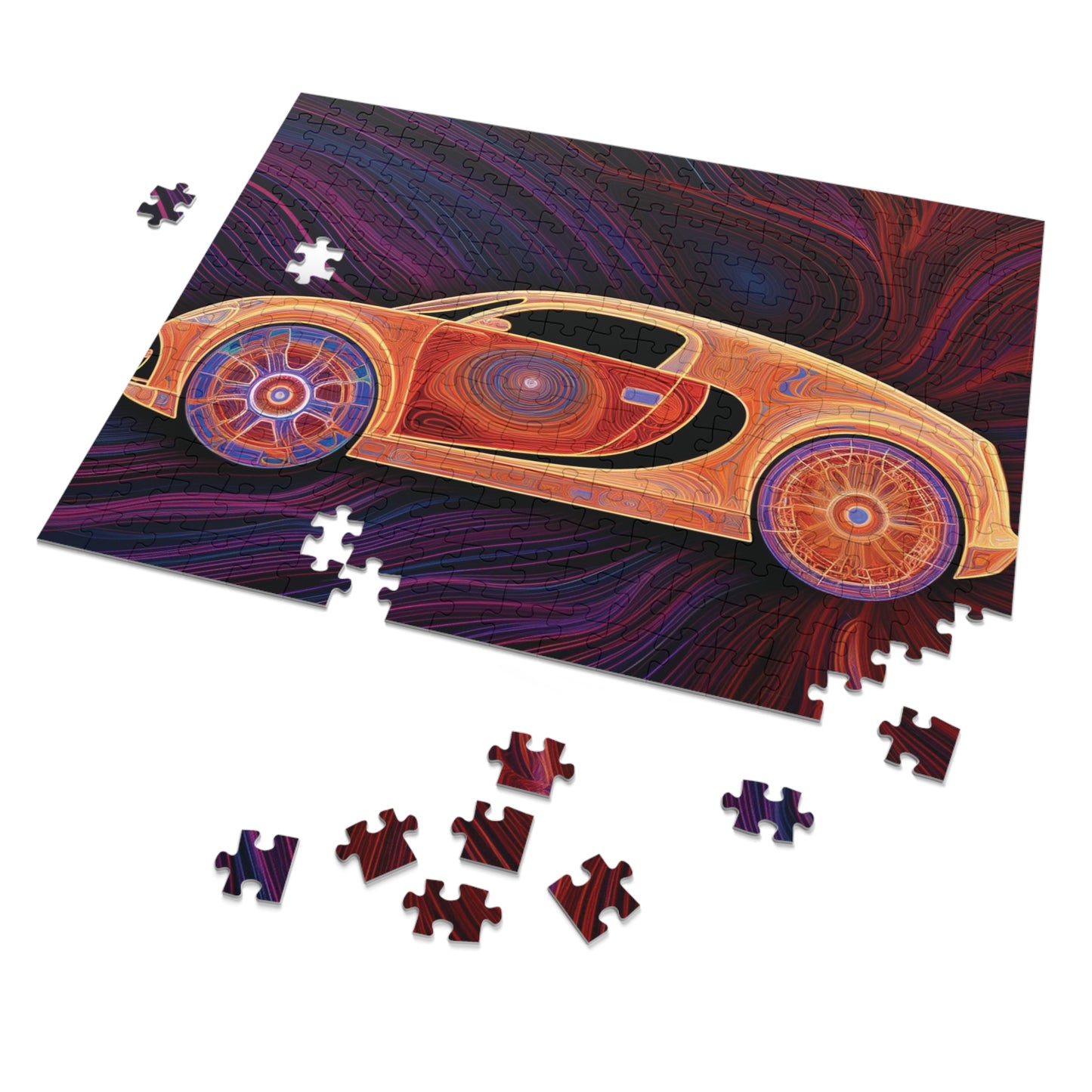 Jigsaw Puzzle (30, 110, 252, 500,1000-Piece) Bugatti Abstract Concept 2