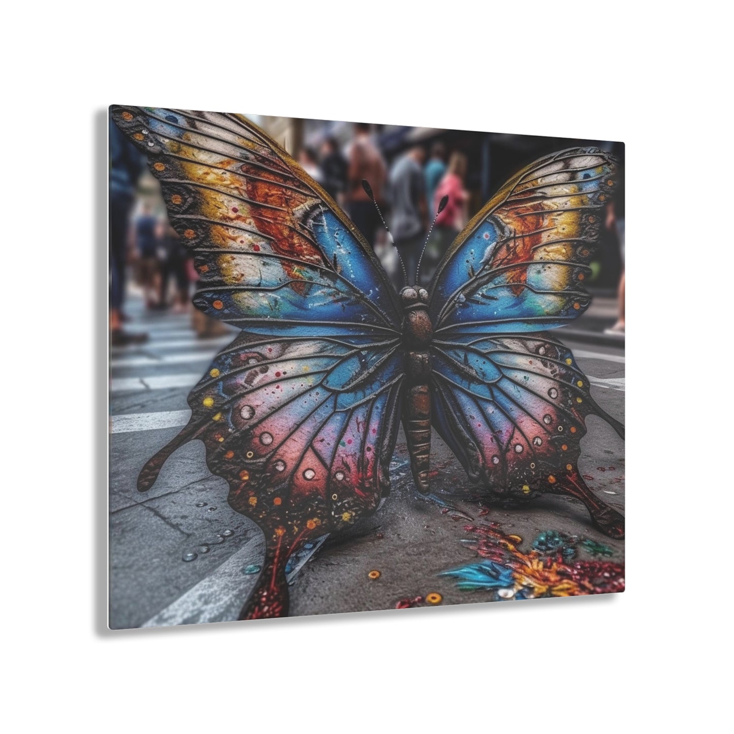 Acrylic Prints Liquid Street Butterfly 4