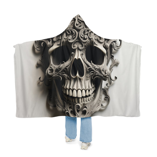 Snuggle Hooded Blanket Skull Treble Clef 2