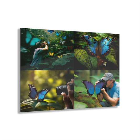 Acrylic Prints Jungle Butterfly 5