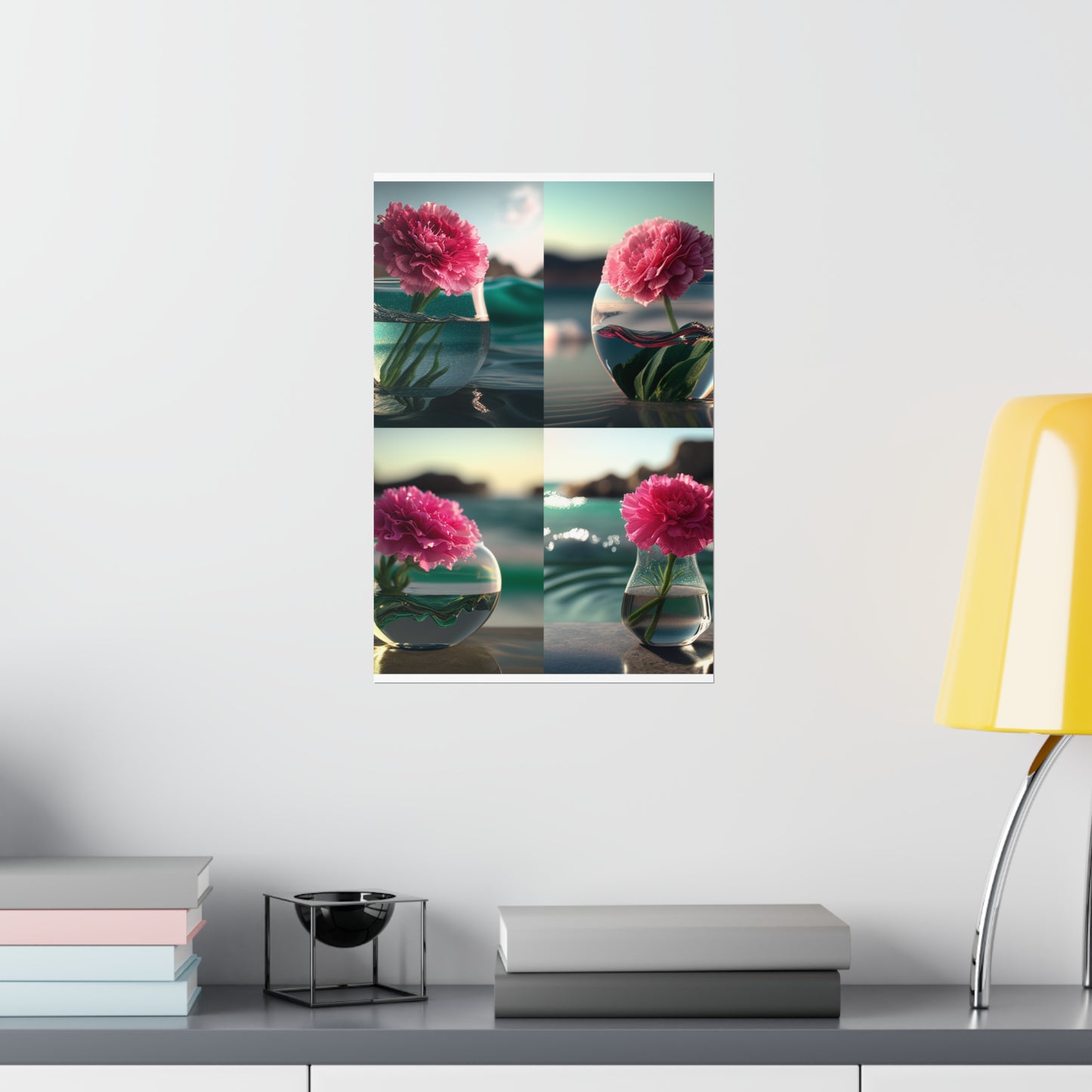 Premium Matte Vertical Posters Carnation 5