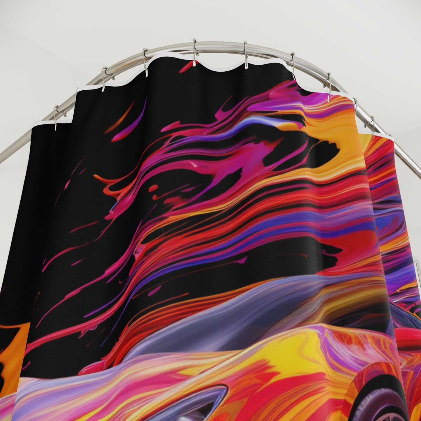 Polyester Shower Curtain Ferrari Water Fusion 2