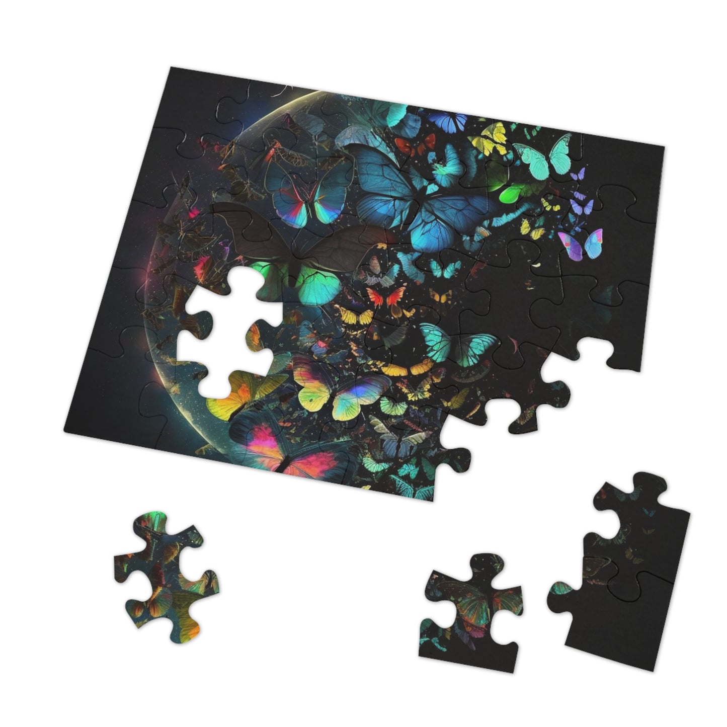 Jigsaw Puzzle (30, 110, 252, 500,1000-Piece) Moon Butterfly 4