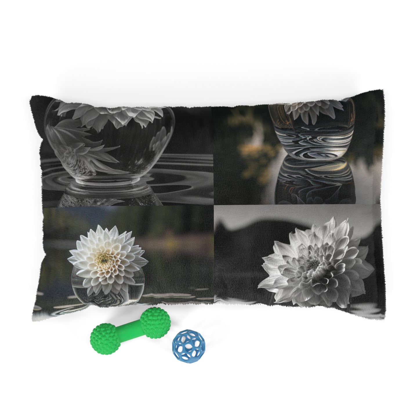 Pet Bed White Dahlia 5