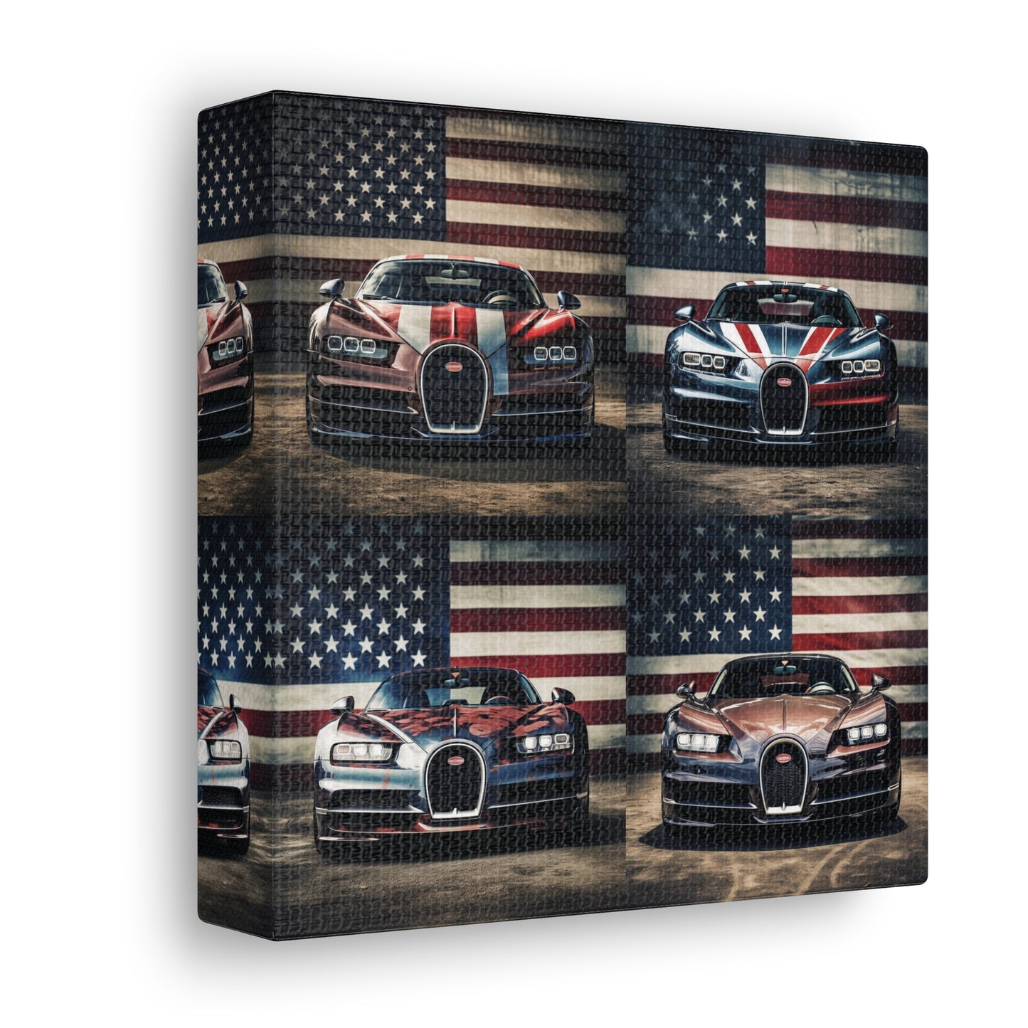 Canvas Gallery Wraps Bugatti Flag 5