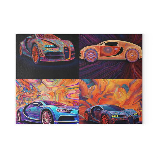 Glass Cutting Board Bugatti Abstract Concept 5