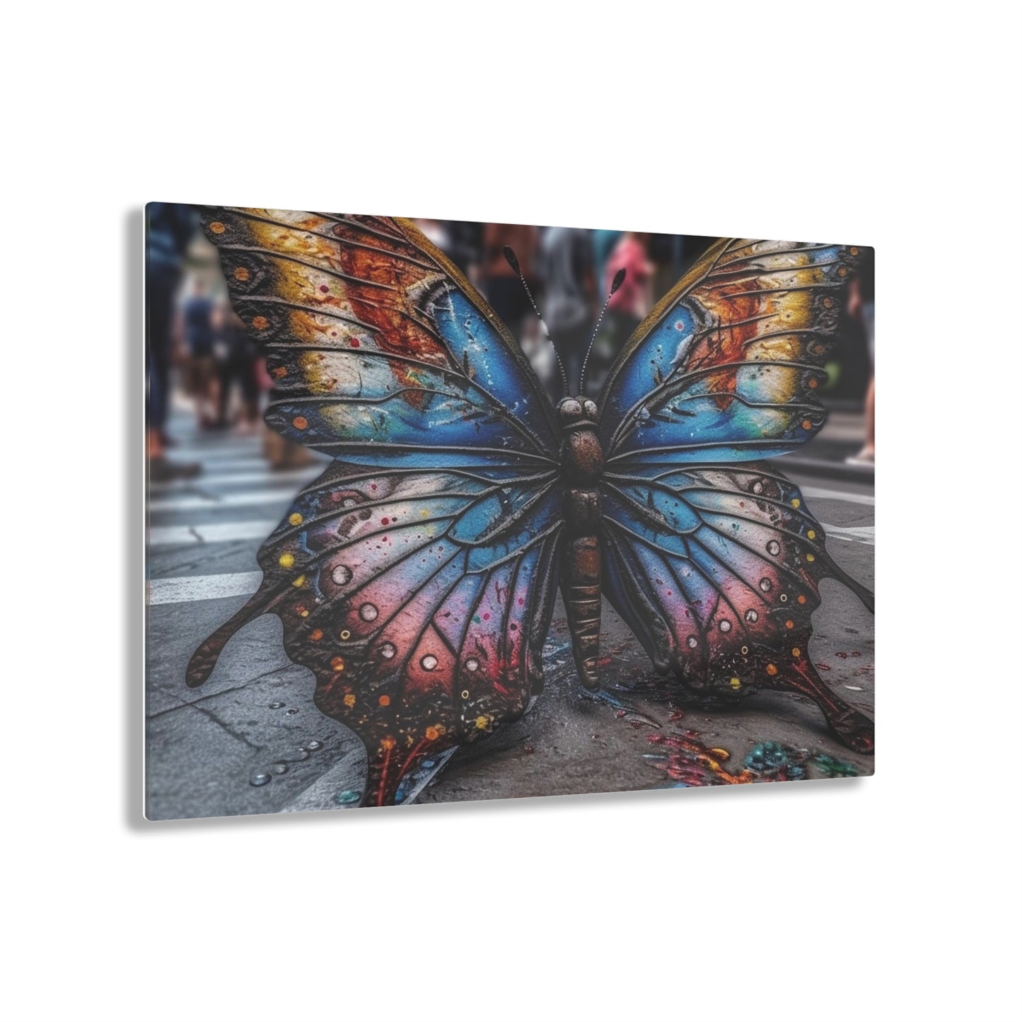 Acrylic Prints Liquid Street Butterfly 4