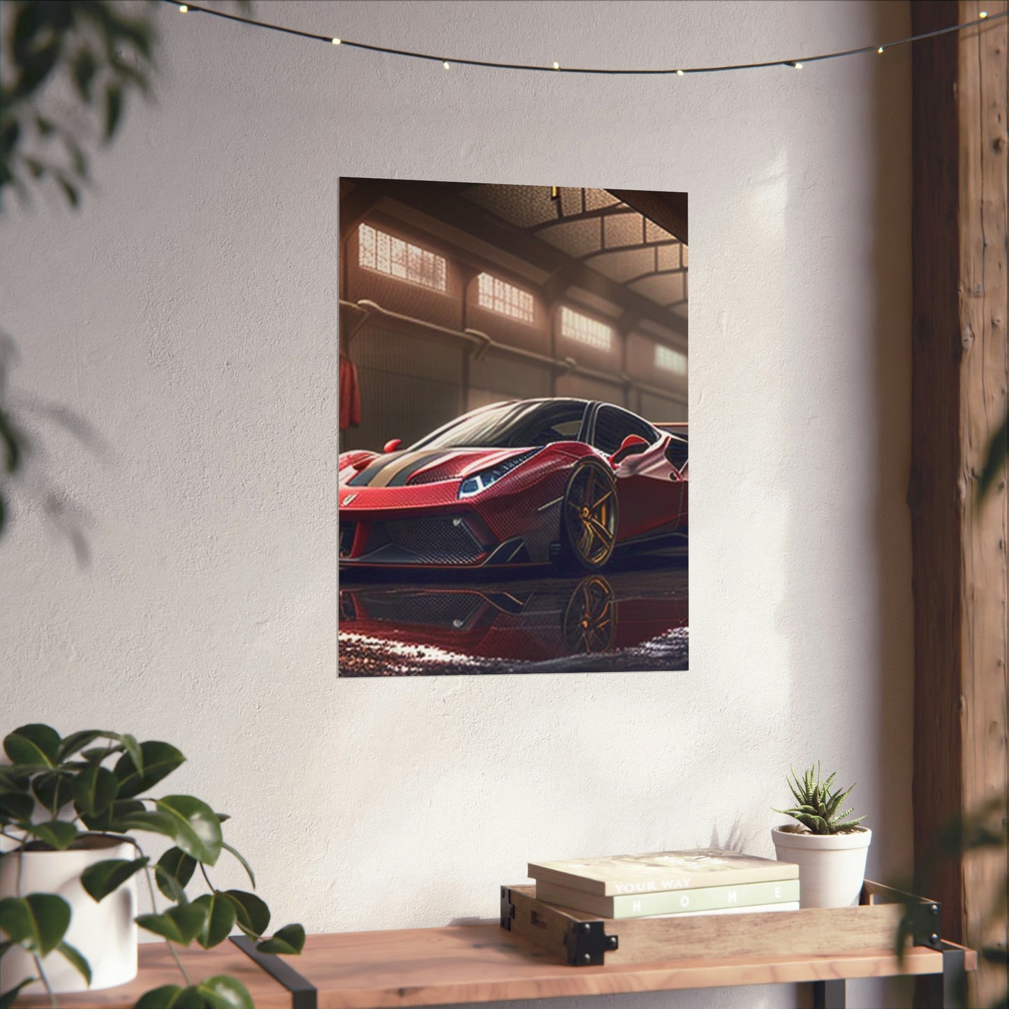 Premium Matte Vertical Posters Ferrari Hyper 4