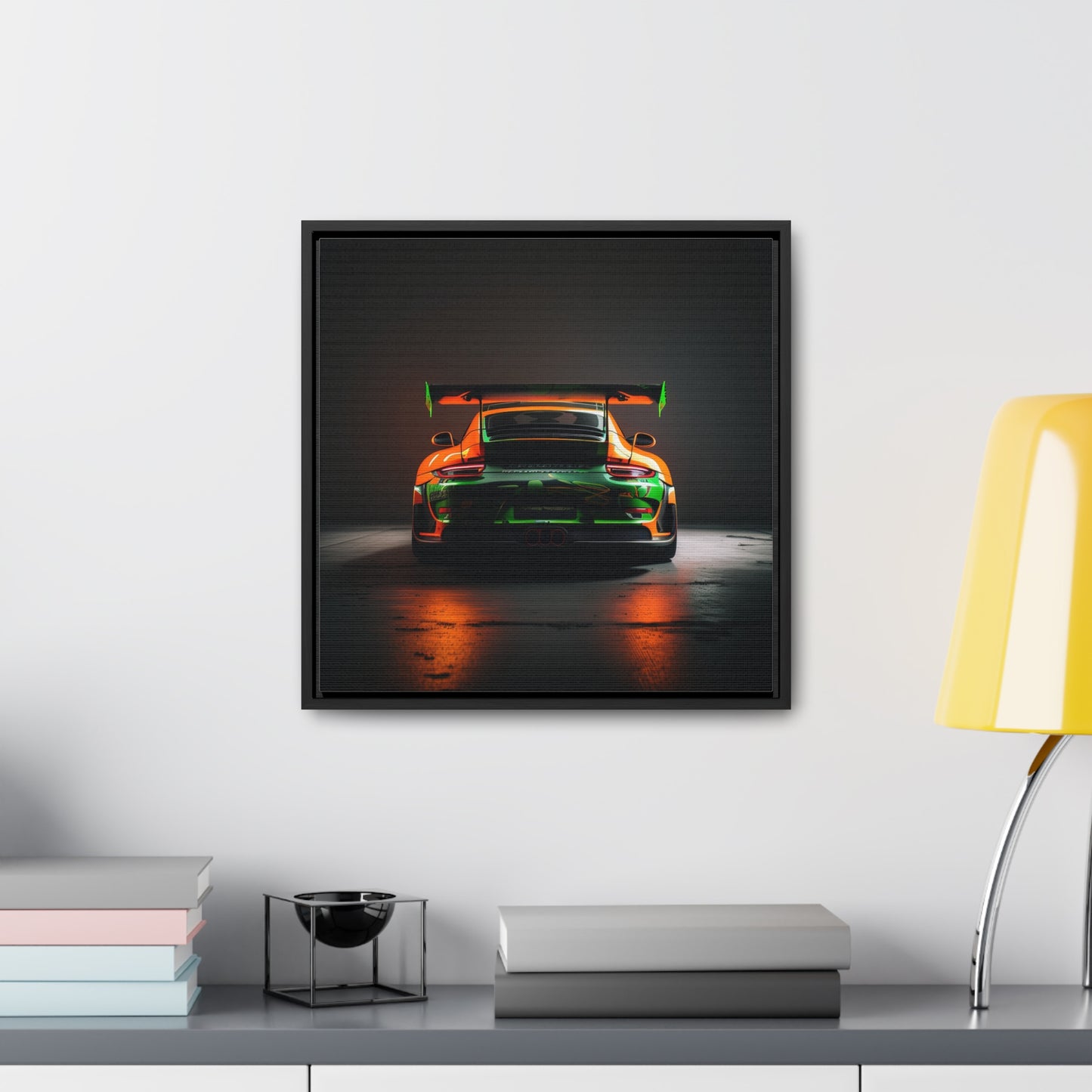 Gallery Canvas Wraps, Square Frame Porsche Color 3