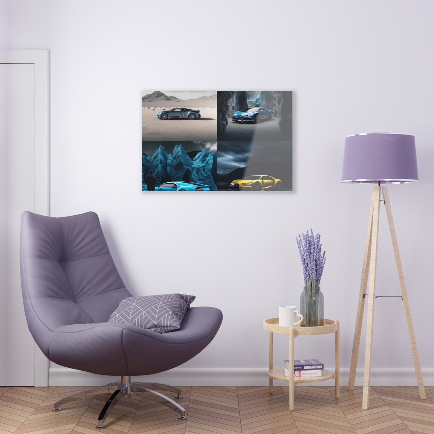 Acrylic Prints Bugatti Real Look 5