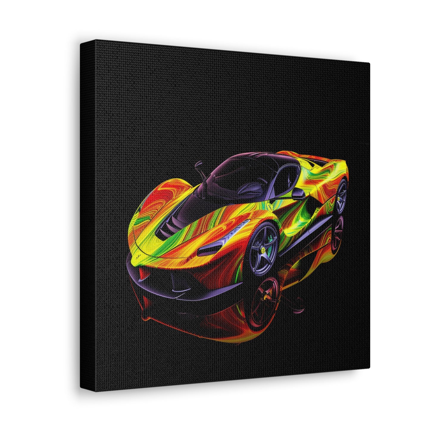 Canvas Gallery Wraps Ferrari Neon 4