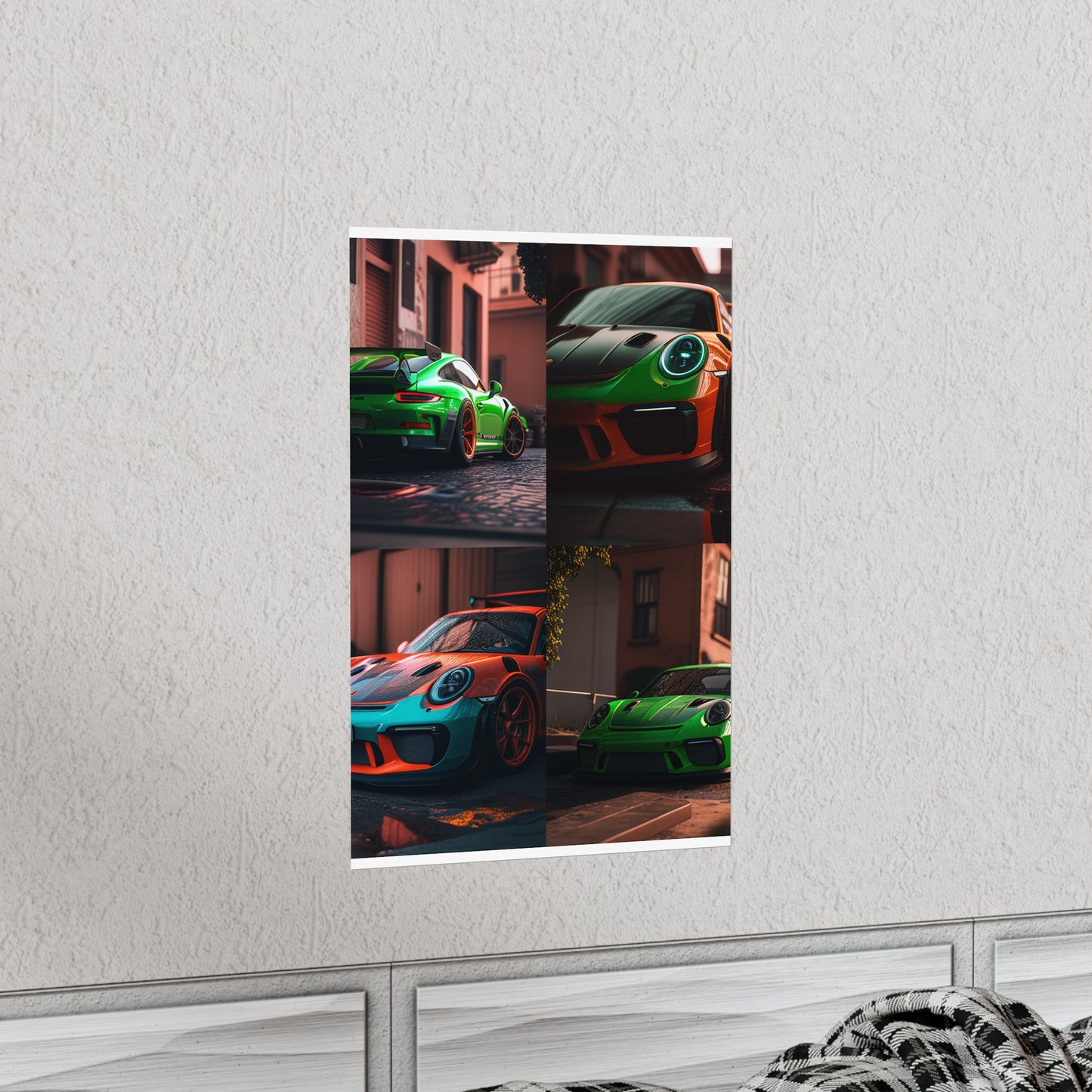 Premium Matte Vertical Posters porsche 911 gt3 5