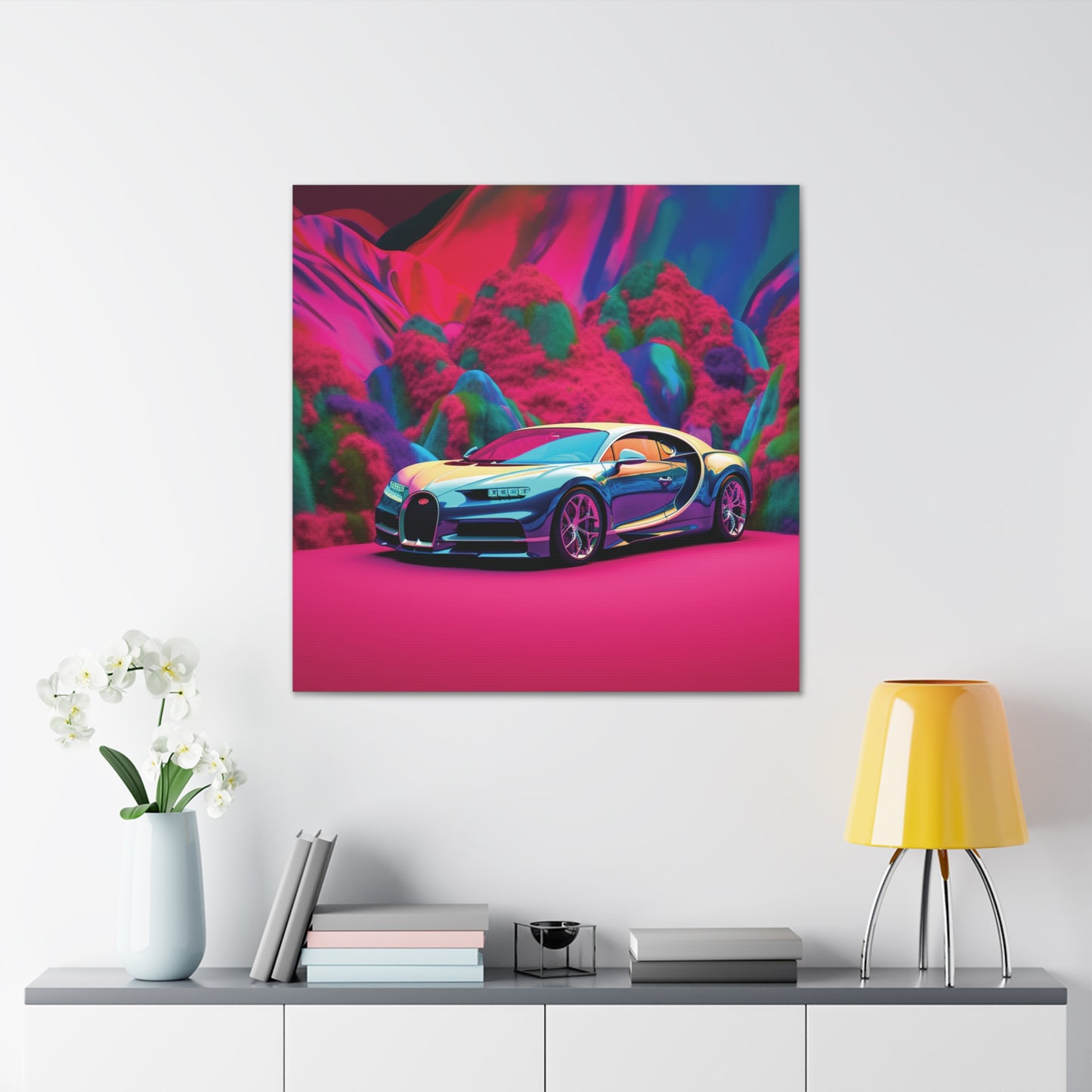 Canvas Gallery Wraps Florescent Bugatti Flair 4