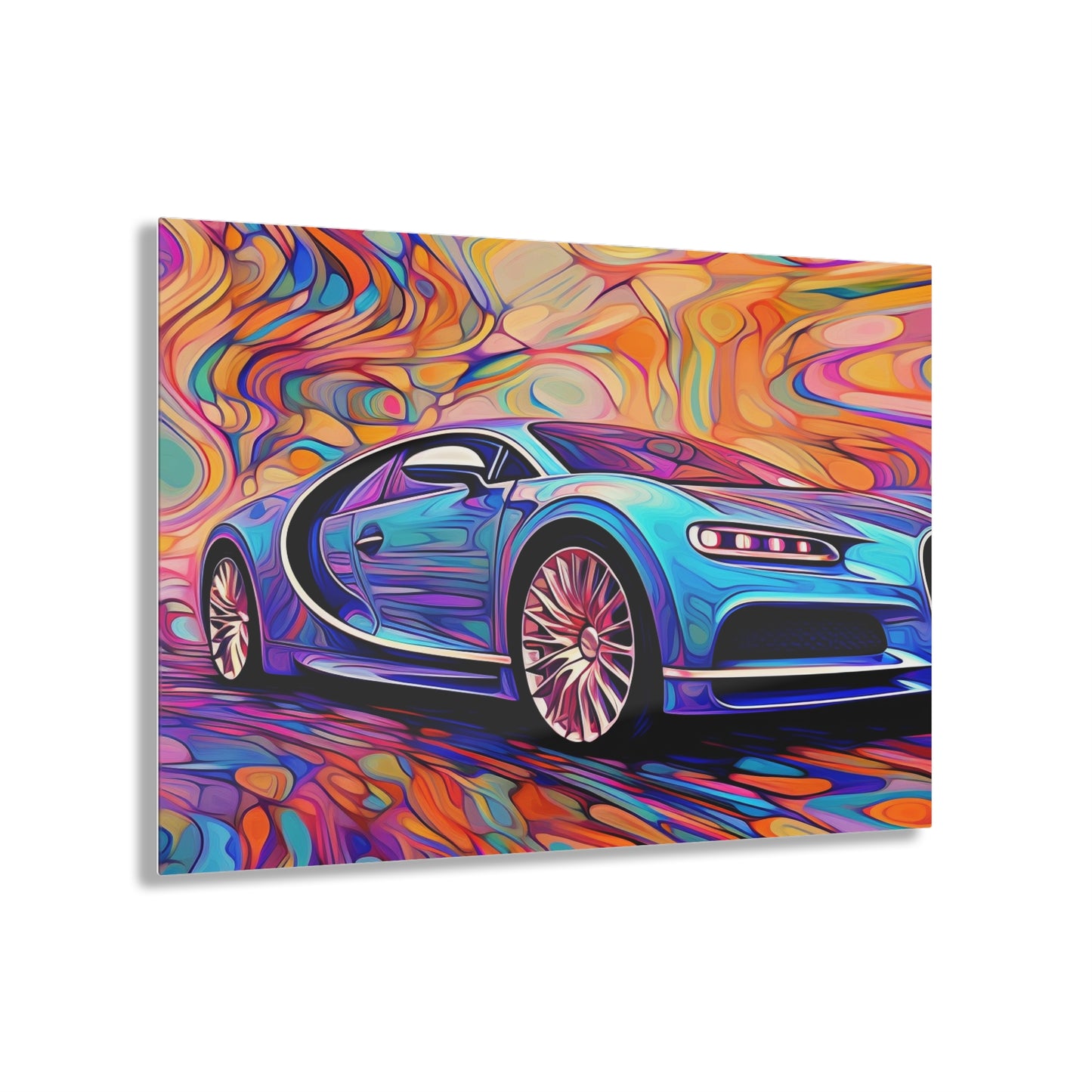 Acrylic Prints Bugatti Abstract Concept 3