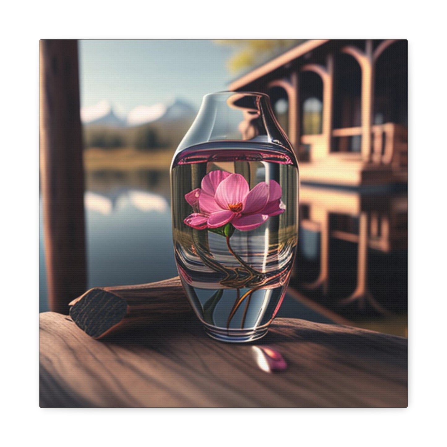 Canvas Gallery Wraps Pink Magnolia 3
