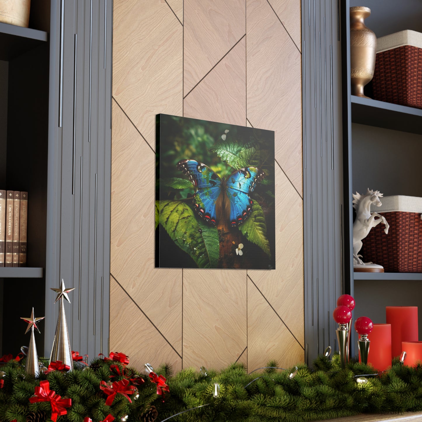 Canvas Gallery Wraps Jungle Butterfly 2