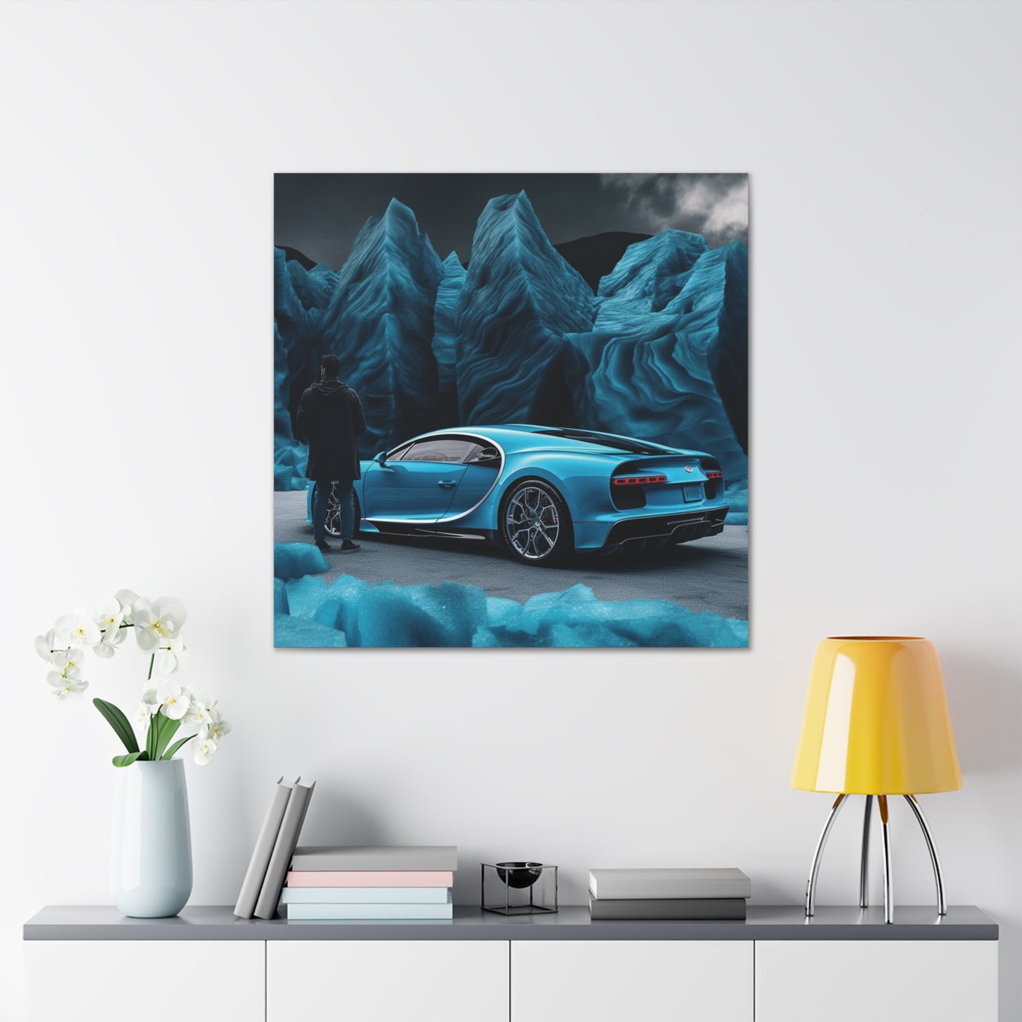 Canvas Gallery Wraps Bugatti Real Look 3