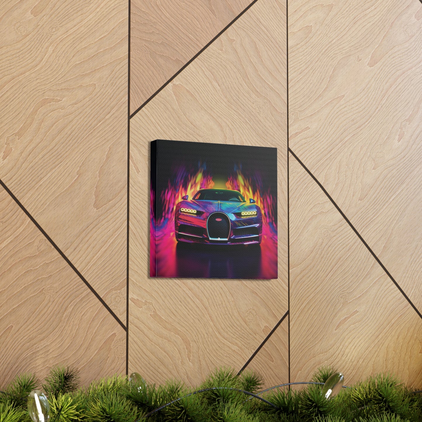 Canvas Gallery Wraps Florescent Bugatti Flair 3