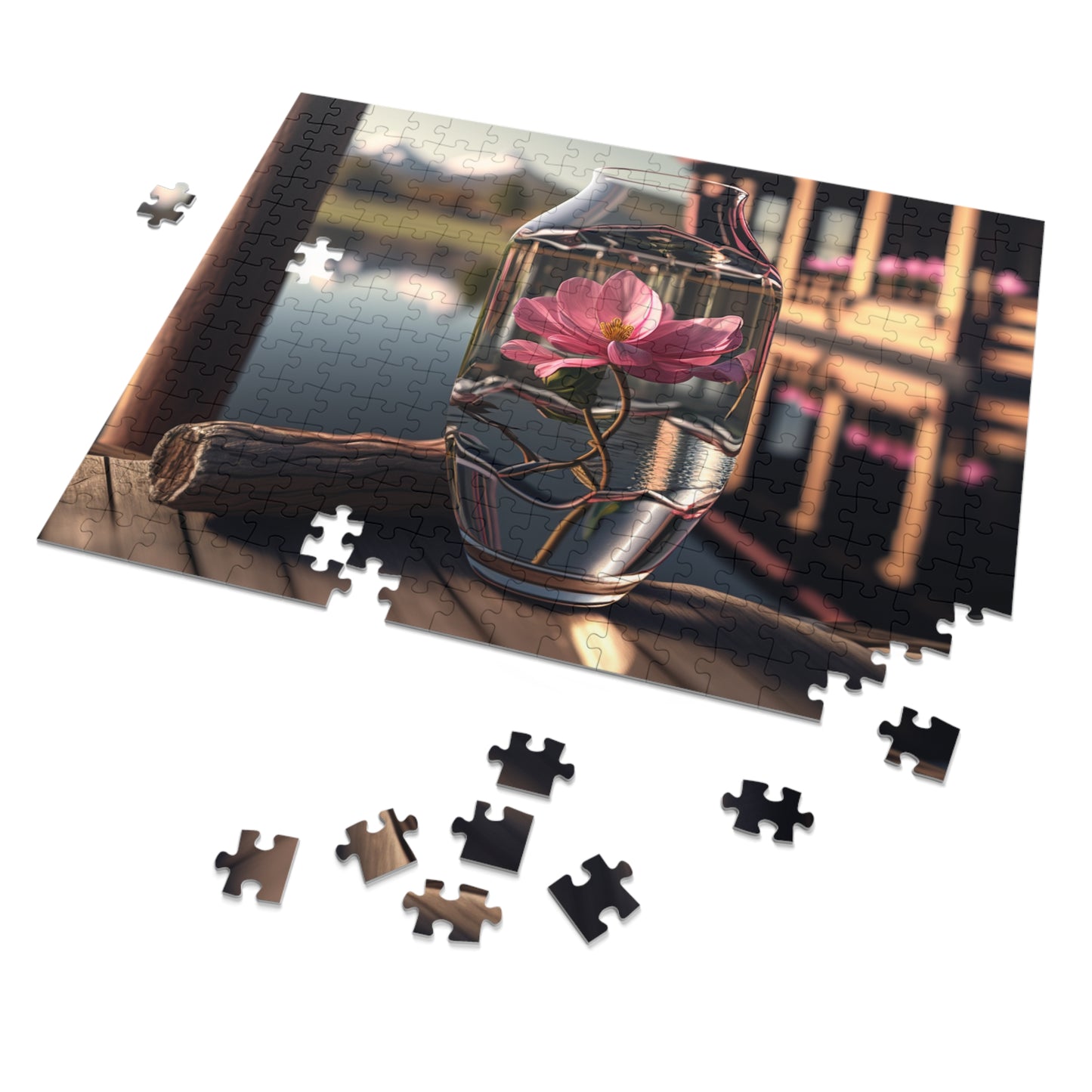 Jigsaw Puzzle (30, 110, 252, 500,1000-Piece) Pink Magnolia 1
