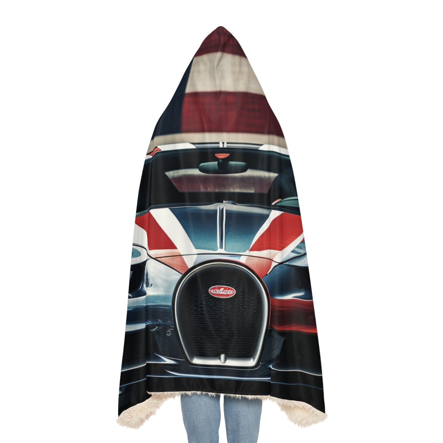 Snuggle Hooded Blanket Bugatti Flag 2