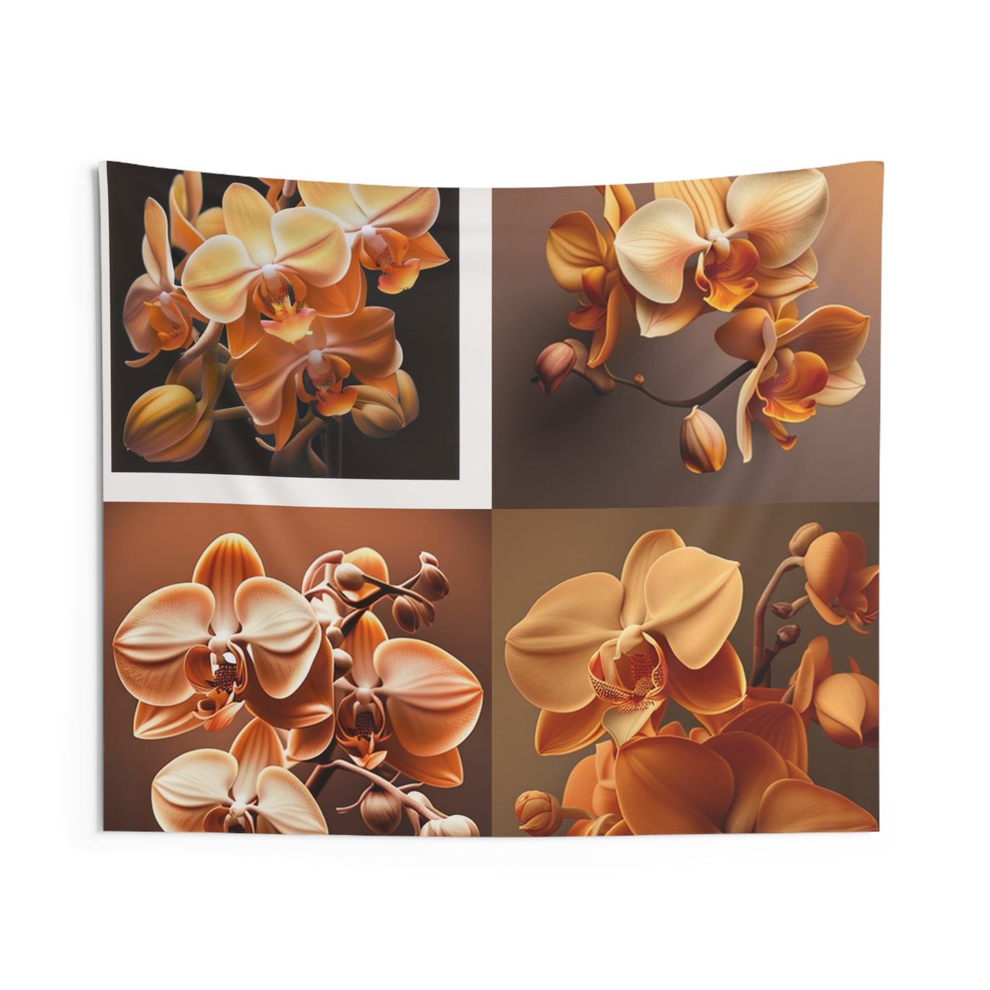 Indoor Wall Tapestries orchid pedals 5