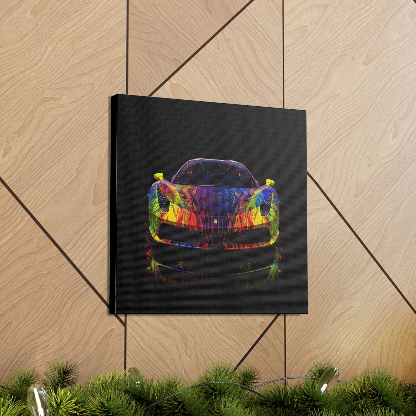 Canvas Gallery Wraps Ferrari Color 2