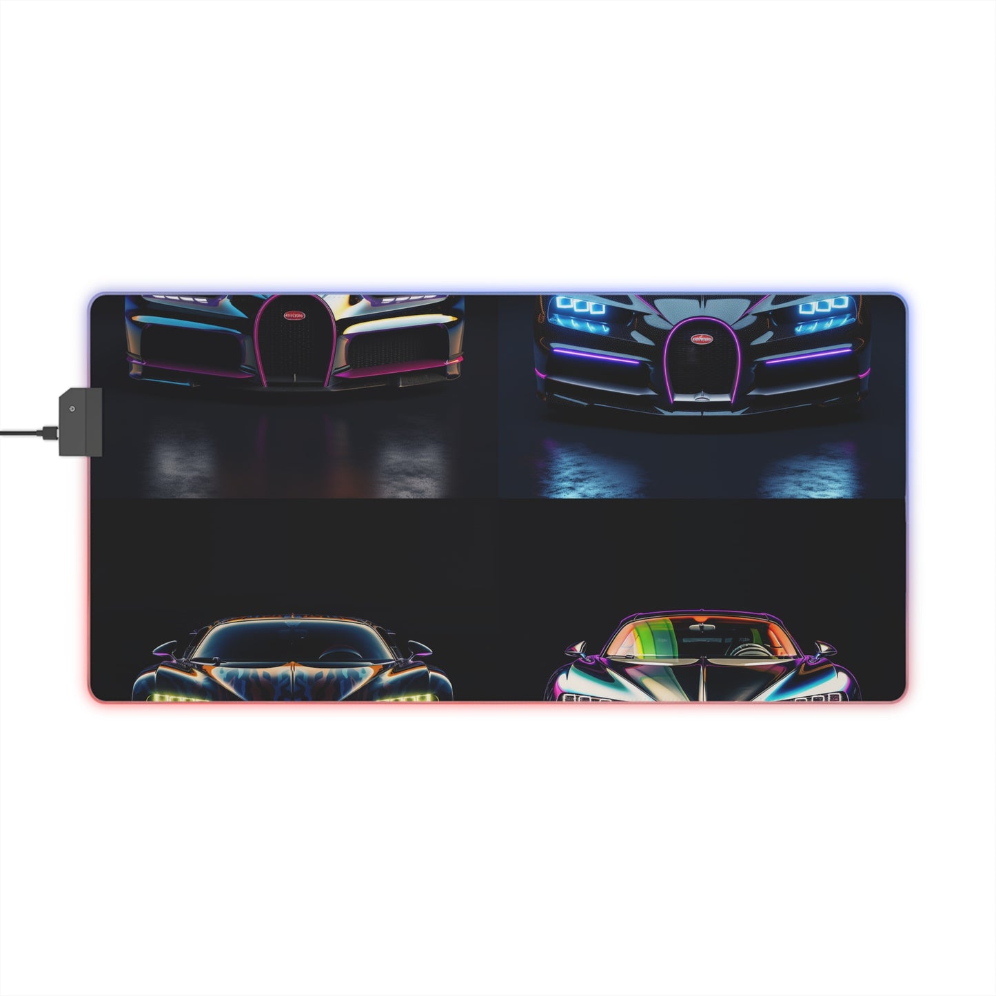 LED Gaming Mouse Pad Hyper Bugatti Chiron 5