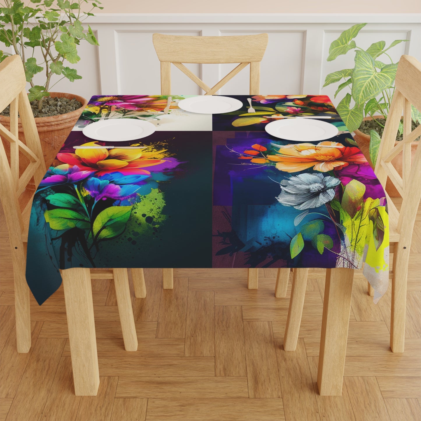 Tablecloth Bright Spring Flowers 5