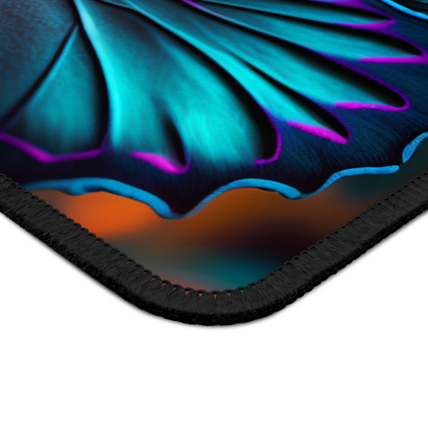 Gaming Mouse Pad  Neon Butterfly Macro 1