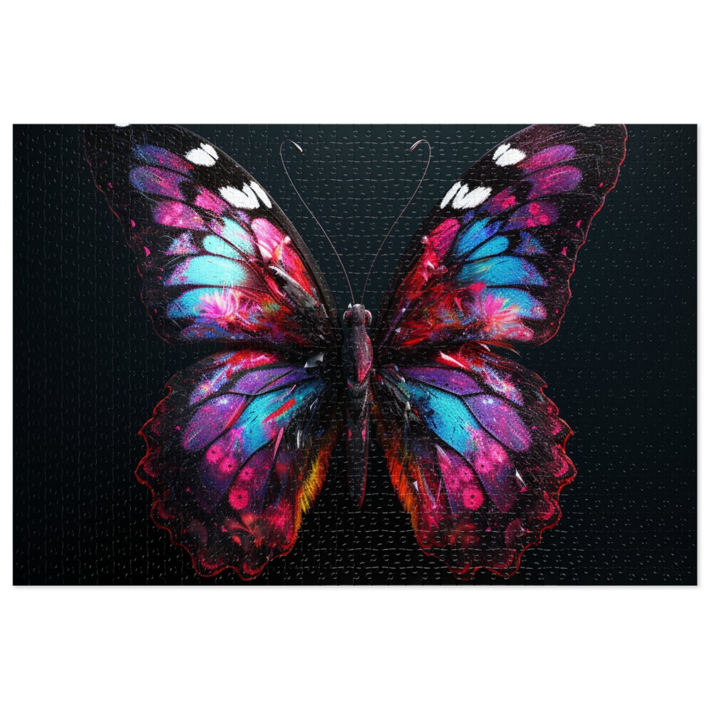 Jigsaw Puzzle (30, 110, 252, 500,1000-Piece) Hyper Butterfly Real