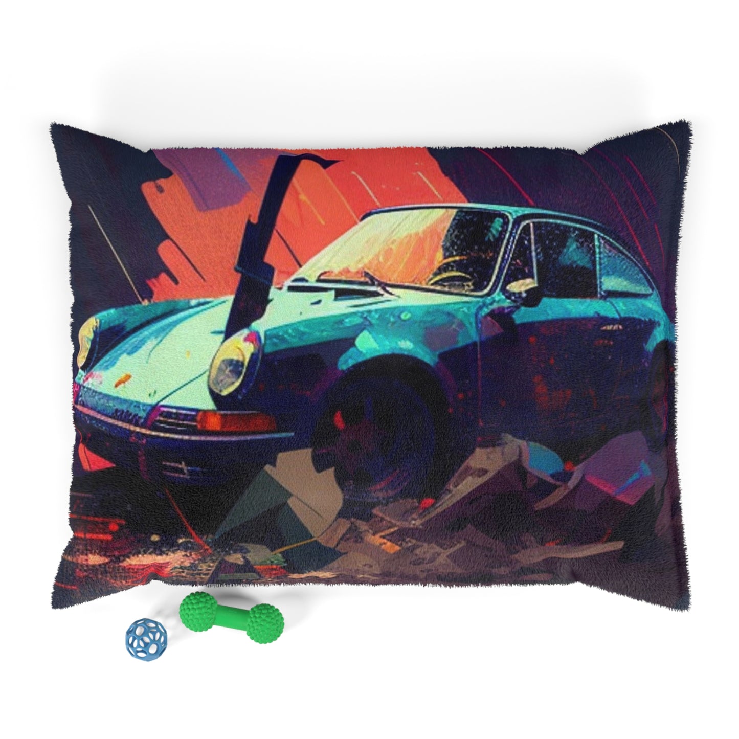 Pet Bed Porsche Abstract 2