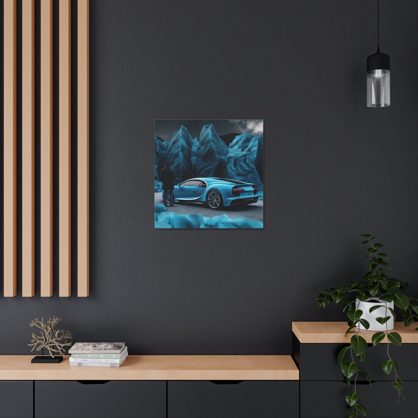 Canvas Gallery Wraps Bugatti Real Look 3