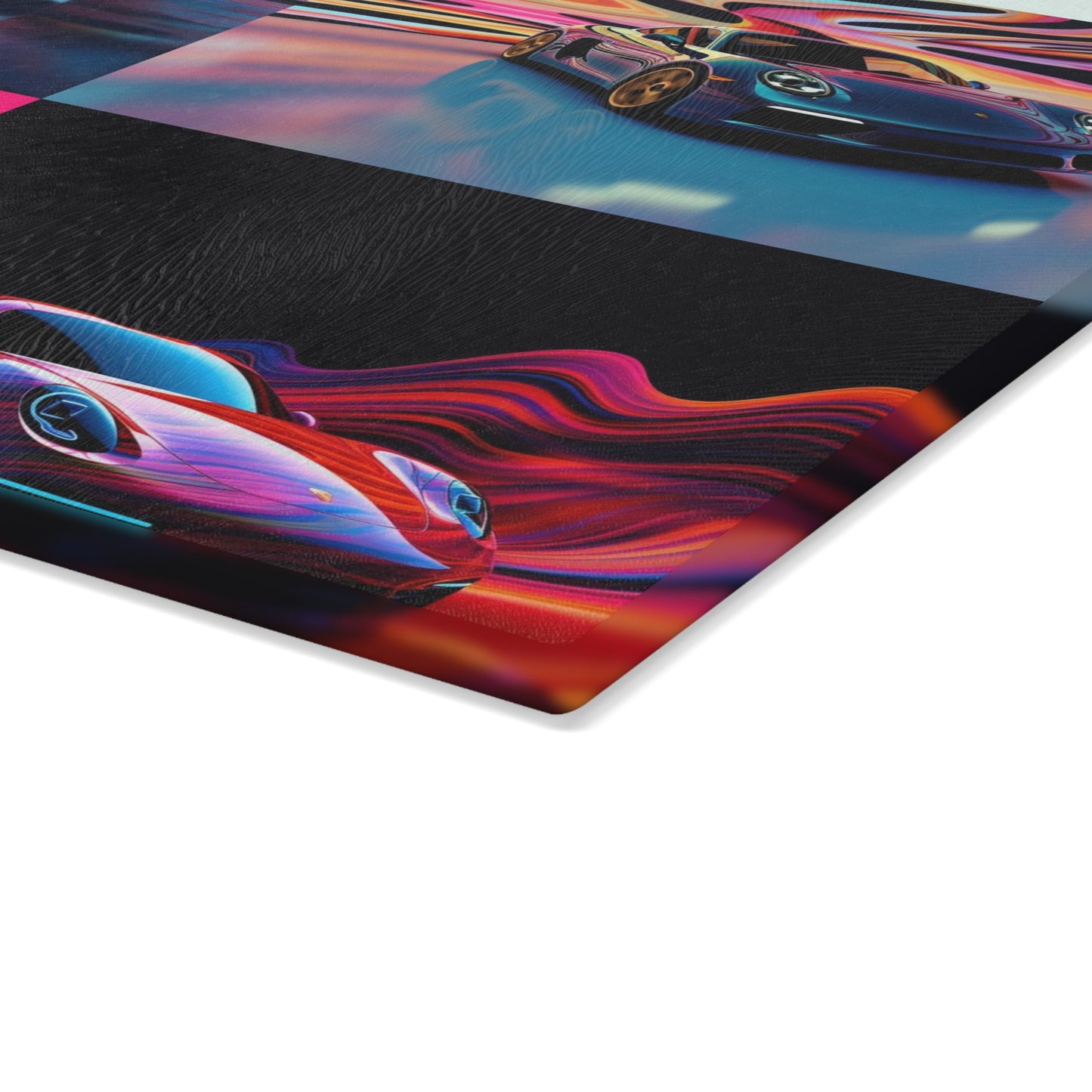 Glass Cutting Board Porsche Water Fusion 5