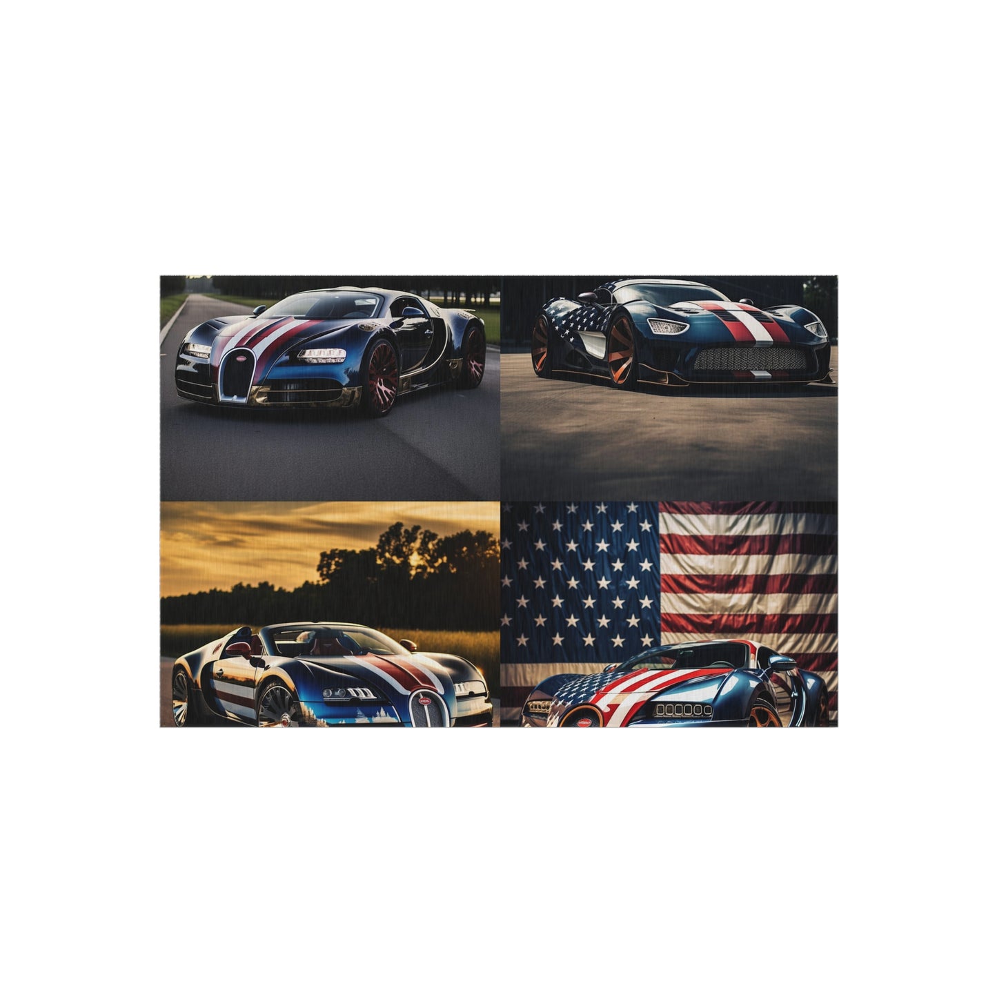 Outdoor Rug  Bugatti Flag American 5