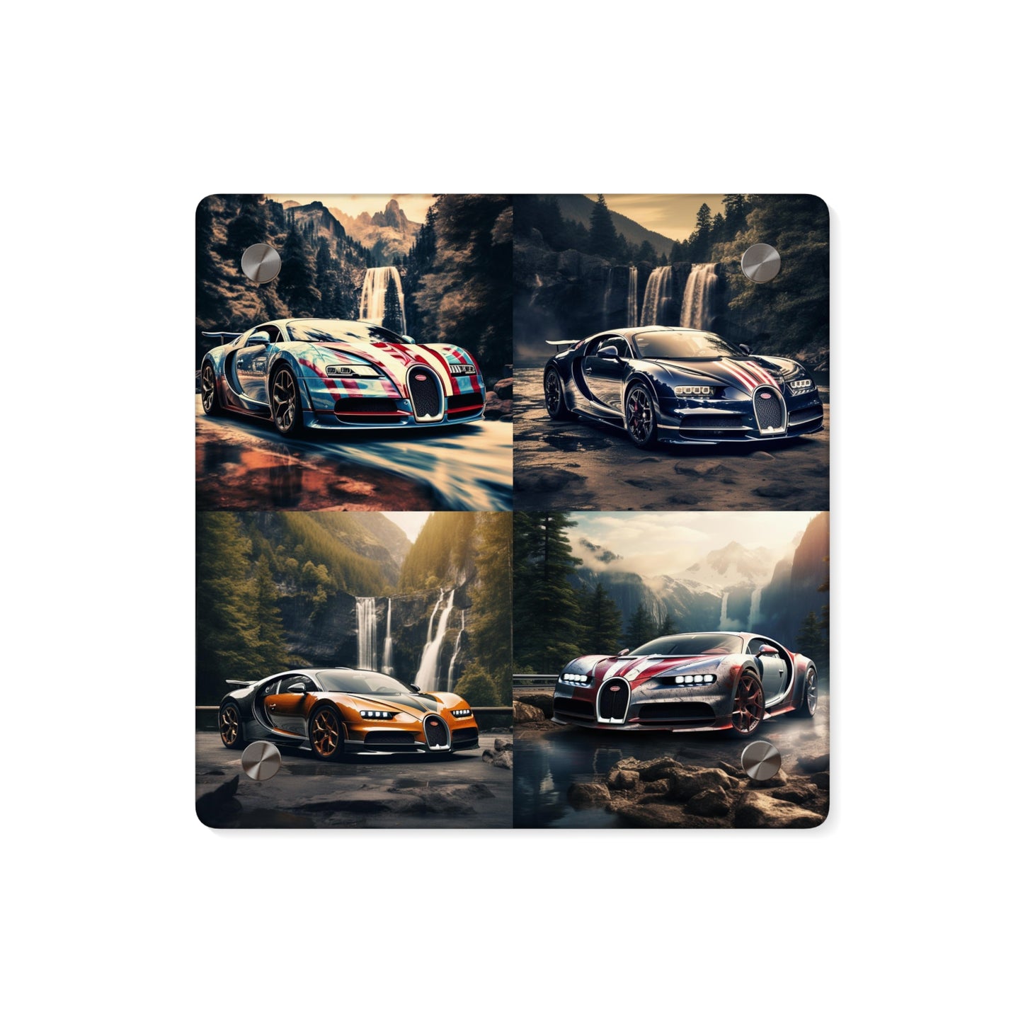 Acrylic Wall Art Panels Bugatti Waterfall 5