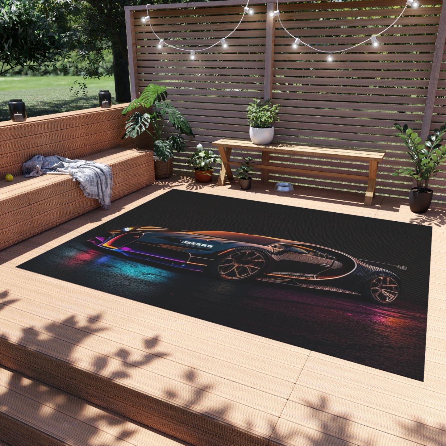 Outdoor Rug  Bugatti Chiron Super 4
