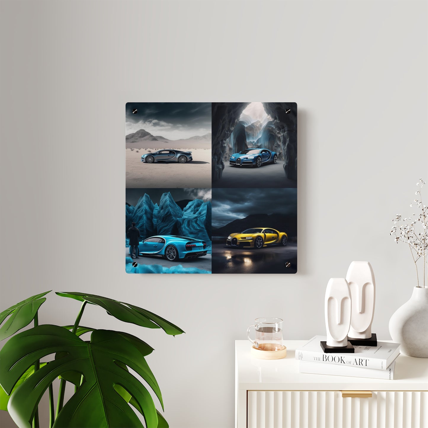 Acrylic Wall Art Panels Bugatti Real Look 5