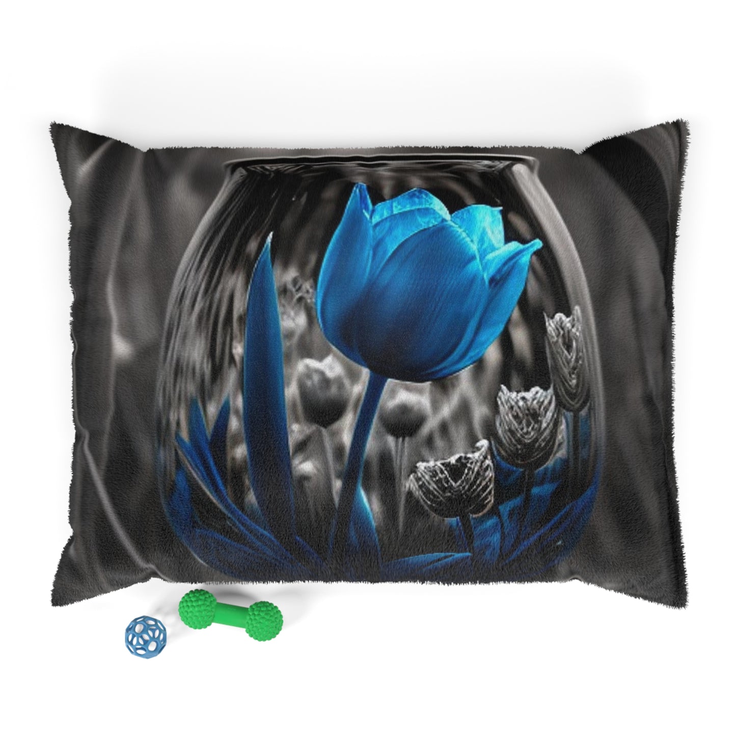 Pet Bed Tulip Blue 4